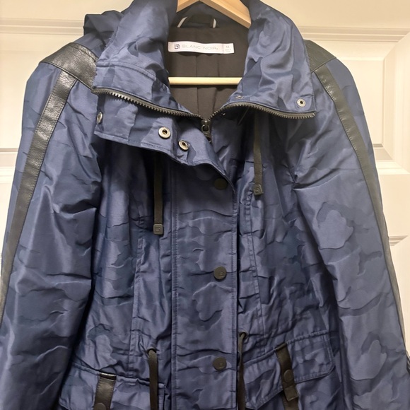 Blanc Noir Camo Hooded Anorak Jacket XS - Picture 5 of 12